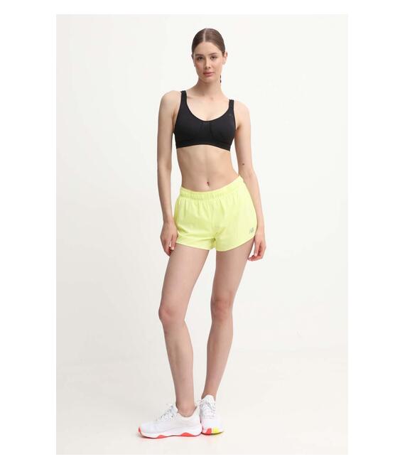 Σορτς τρεξίματος New Balance χρώμα: πράσινο, WS41286LLT