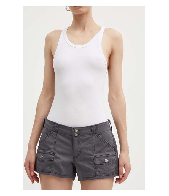 Σορτς Hollister Co. χρώμα: γκρι, KI349-4191-131