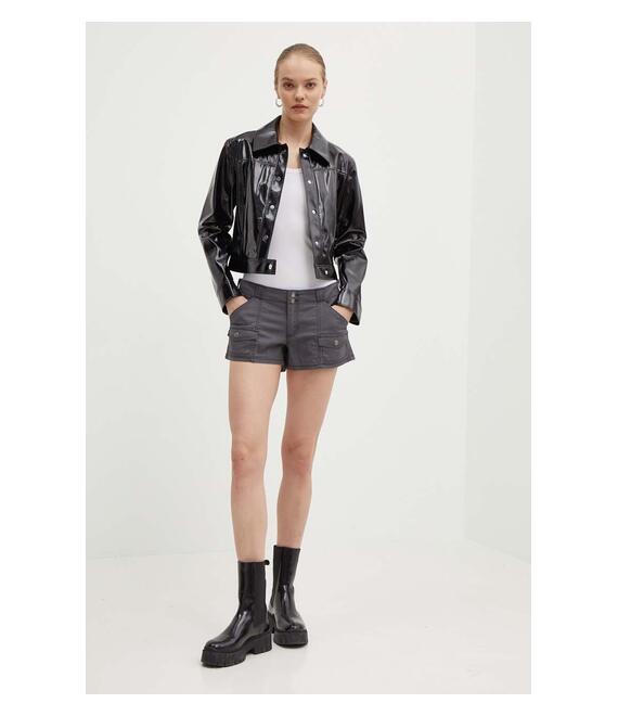 Σορτς Hollister Co. χρώμα: γκρι, KI349-4191-131