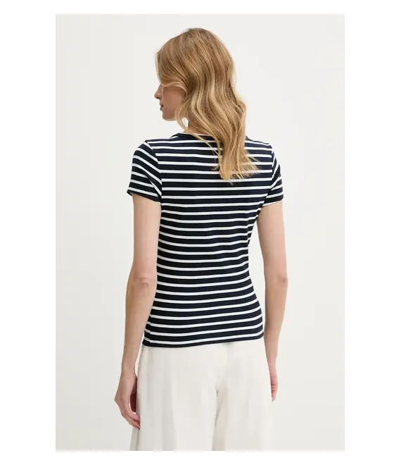 Μπλουζάκι Tommy Jeans χρώμα: ναυτικό μπλε, DW0DW17385