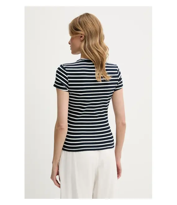 Μπλουζάκι Tommy Jeans χρώμα: ναυτικό μπλε, DW0DW17383