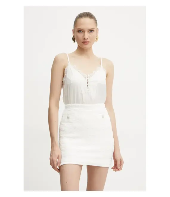 Top Marciano Guess χρώμα: μπεζ