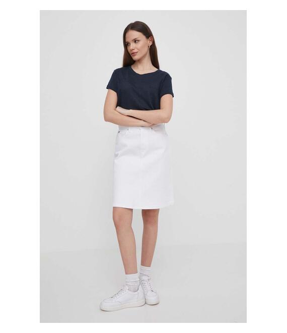 Λευκό μπλουζάκι Pepe Jeans LILIAN LILIAN χρώμα: ναυτικό μπλε PL505768