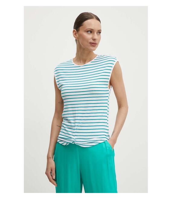Μπλουζάκι United Colors of Benetton χρώμα: πράσινο