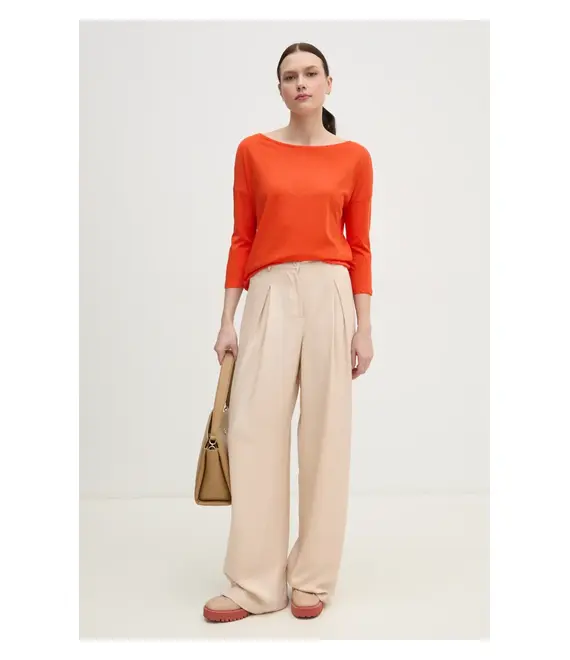 Μακρυμάνικο Sisley χρώμα: μπλε, 3QU4L12EE