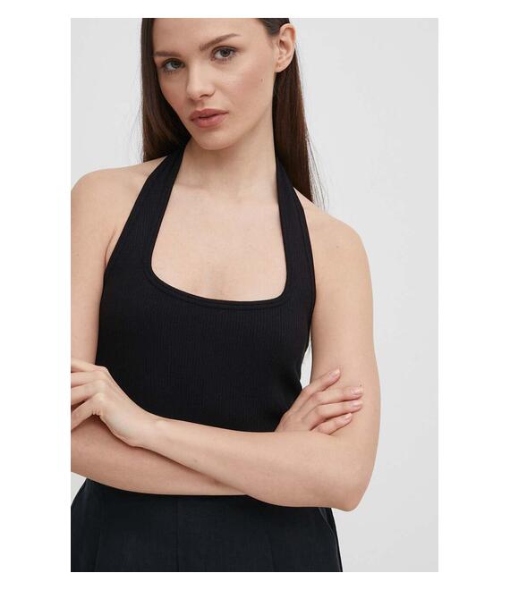 Top Sisley χρώμα: μαύρο