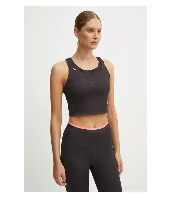 Τοπ για τρέξιμο Puma Ultraspun χρώμα: μαύρο, 525060