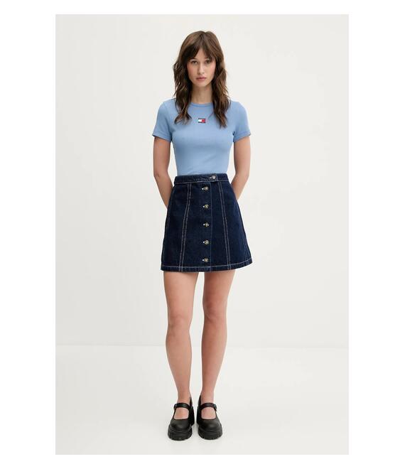 Μπλουζάκι Tommy Jeans χρώμα: μπλε