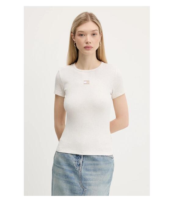 Μπλουζάκι Tommy Jeans χρώμα: μπλε