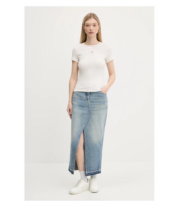 Μπλουζάκι Tommy Jeans χρώμα: μπλε