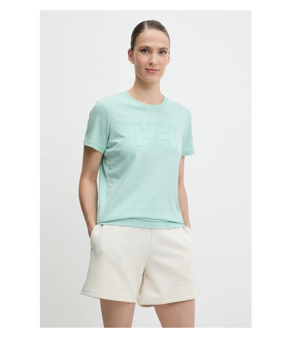 Μπλουζάκι Helly Hansen χρώμα: μπλε