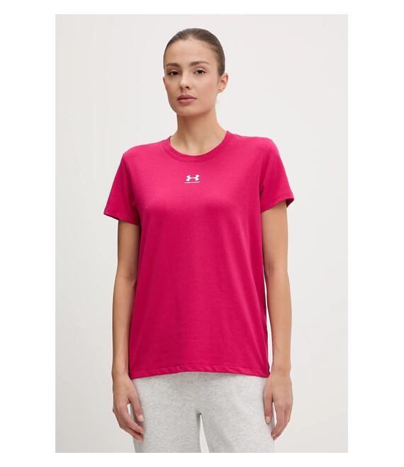 Μπλουζάκι Under Armour χρώμα: ροζ