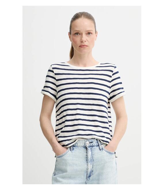 Βαμβακερό μπλουζάκι Levi's χρώμα: μπεζ