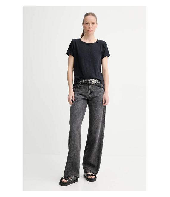 Βαμβακερό μπλουζάκι Levi's χρώμα: μπεζ