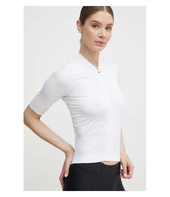 Ποδηλατικό κοντομάνικο POC Pristine Print Jersey χρώμα: άσπρο