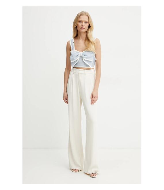 Top Elisabetta Franchi χρώμα: μπλε, TK31T51E2