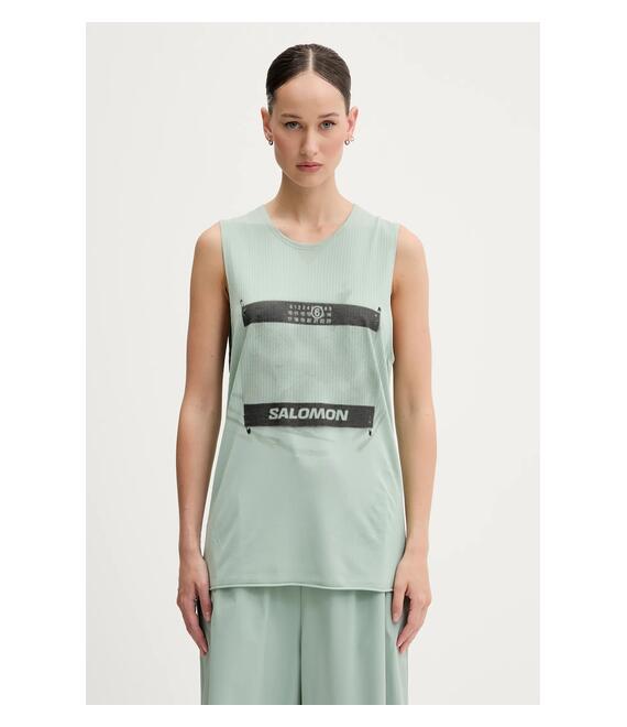 Top MM6 Maison Margiela x Salomon χρώμα: πράσινο, S52NL0071.M20101