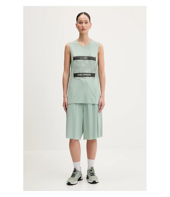 Top MM6 Maison Margiela x Salomon χρώμα: πράσινο, S52NL0071.M20101