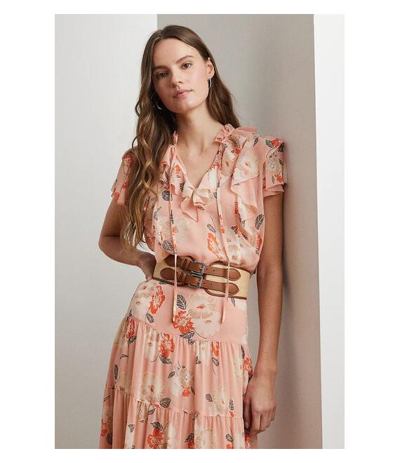 Μπλουζάκι Lauren Ralph Lauren χρώμα: ροζ, 200963698