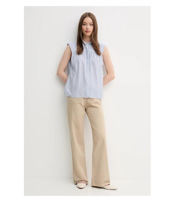 Πουκάμισο Pepe Jeans DERBY χρώμα: μπλε, PL304996