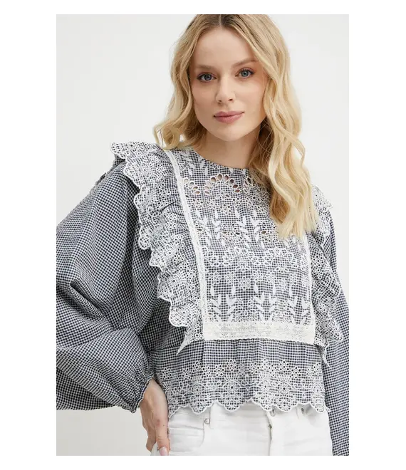 Μπλουζάκι Weekend Max Mara χρώμα: ναυτικό μπλε, 2515111011600