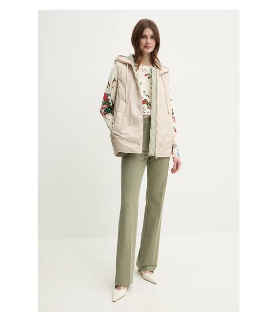 Βαμβακερό πουλόβερ Weekend Max Mara γυναικείο, χρώμα: μπεζ, 2515361042600