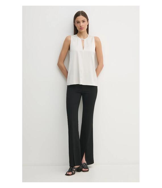 Μπλουζάκι Calvin Klein χρώμα: μπεζ, K20K208190