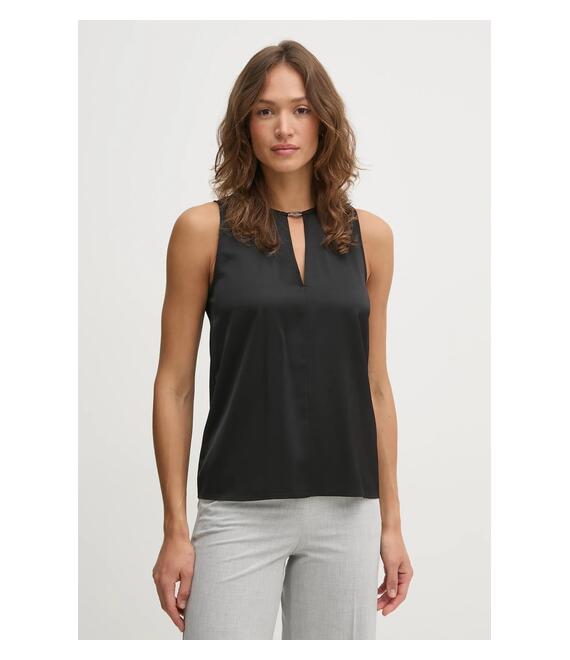 Μπλουζάκι Calvin Klein χρώμα: μαύρο, K20K208190
