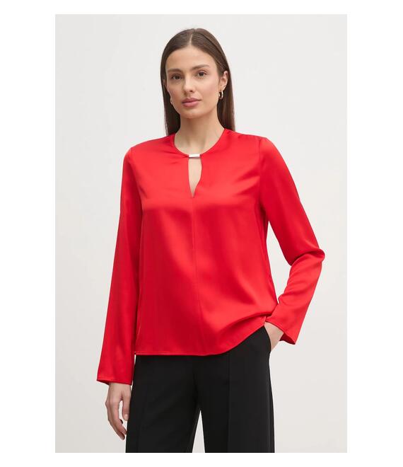 Μπλουζάκι Calvin Klein χρώμα: κόκκινο, K20K208192