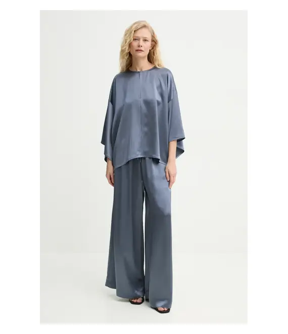 Μπλουζάκι By Malene Birger CICIE χρώμα: μπλε, 102500