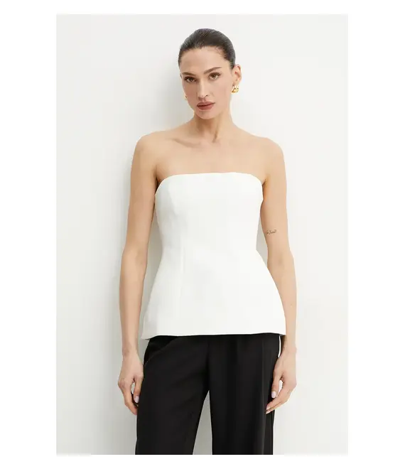 Top Bardot HELENIA χρώμα: άσπρο, 59812TB