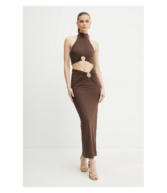 Top Bardot NEVE χρώμα: καφέ, 59847TB
