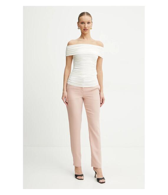 Μπλουζάκι Marciano Guess ALVA χρώμα: μπεζ, 5GGP04 6259A