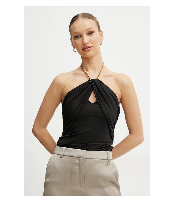 Μπλουζάκι Marciano Guess ALVA χρώμα: μαύρο, 5GGP06 6259A