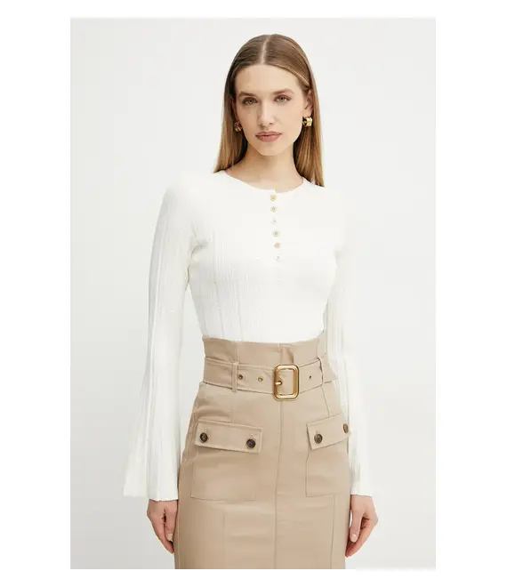 Πουλόβερ Marciano Guess GIADA χρώμα: μπεζ, 5GGR06 5874Z