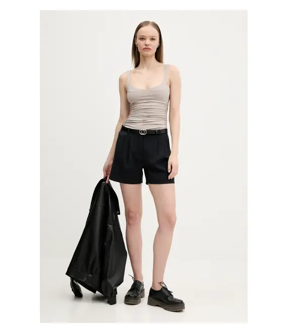 Top Abercrombie & Fitch χρώμα: μπεζ, KI139-5408