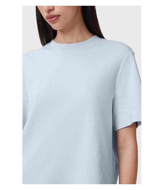 Βαμβακερό μπλουζάκι AllSaints LISA χρώμα: μπλε, W020JZ