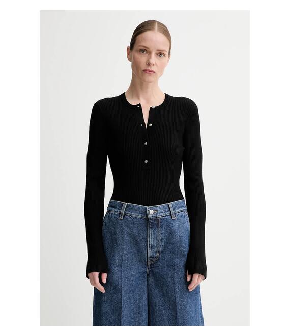 Πουλόβερ Filippa K χρώμα: μαύρο, 31455.FK