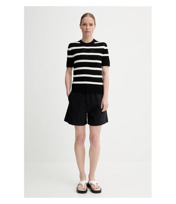 Μπλουζάκι Filippa K χρώμα: μαύρο, 31460.FK