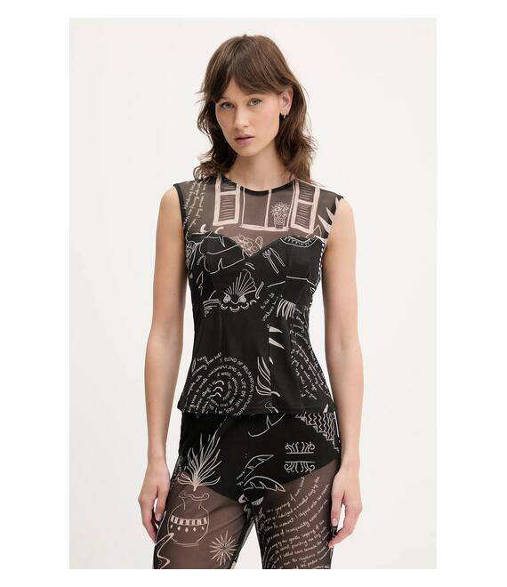 Top Never Fully Dressed χρώμα: μαύρο, NFDTO1724