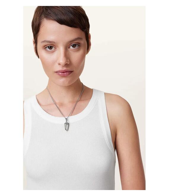 Top AllSaints RINA χρώμα: άσπρο, W235JB