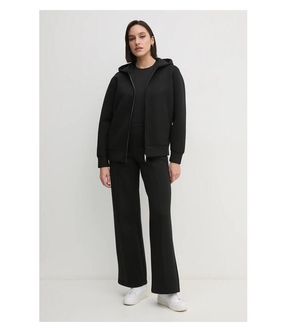 Μπλούζα Calvin Klein χρώμα: μαύρο, με κουκούλα, K20K208087