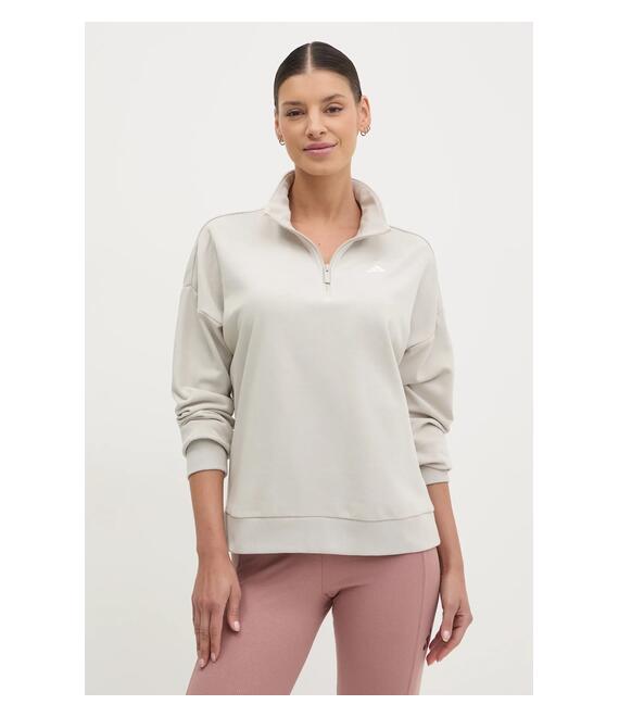 Μπλούζα adidas Essentials χρώμα: μπεζ, JD9959