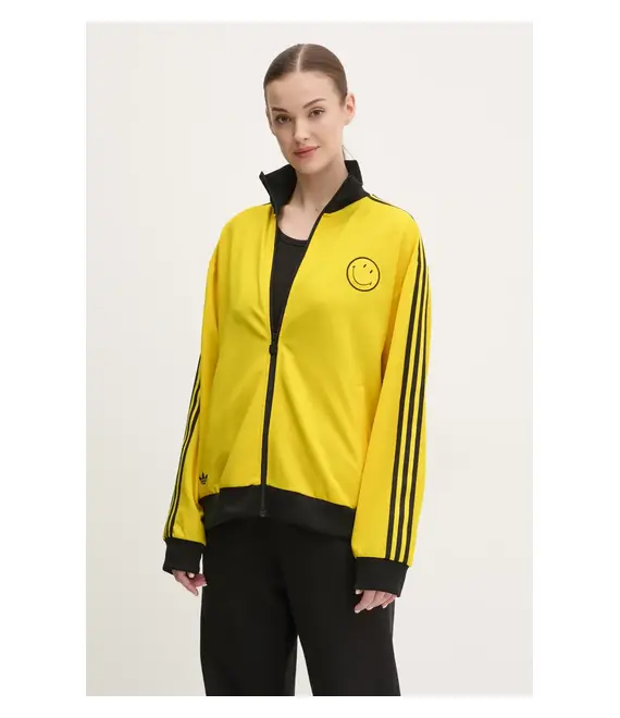Μπλούζα adidas Originals X Smiley χρώμα: κίτρινο, JD2737