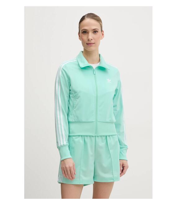 Μπλούζα adidas Originals Firebird χρώμα: τιρκουάζ, JC8266