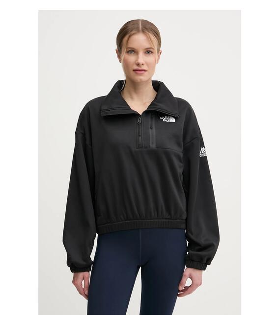 Αθλητική μπλούζα The North Face Mountain Athletics χρώμα: μαύρο, NF0A8BFPJK31