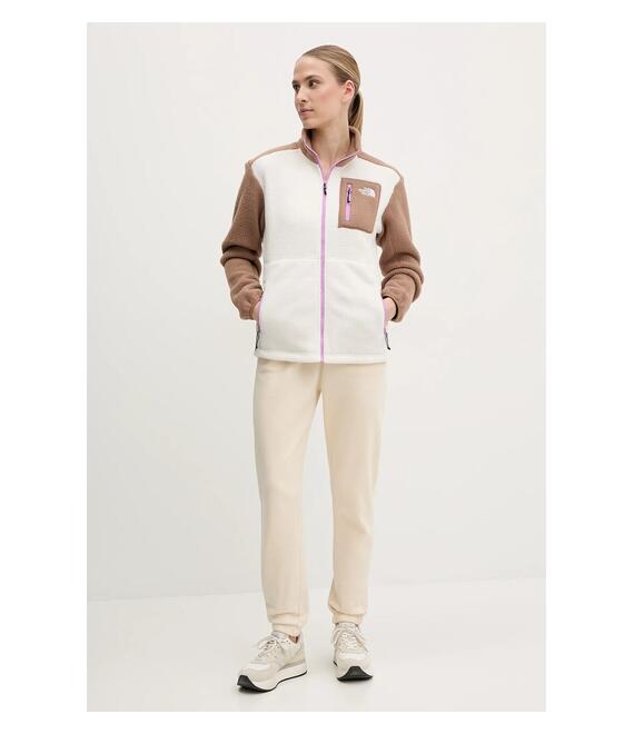 Φλις μπουφάν The North Face Yumiori χρώμα: καφέ, NF0A88425K91