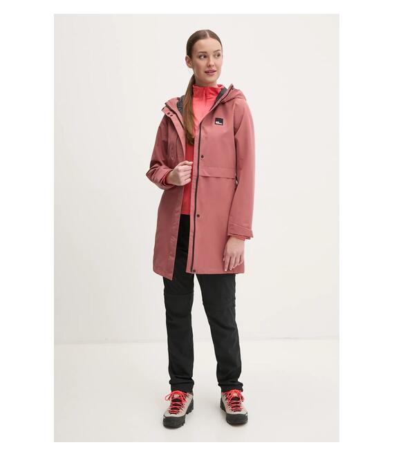 Αθλητική μπλούζα Jack Wolfskin Prelight χρώμα: πορτοκαλί, A63790