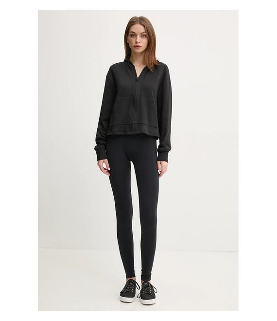 Μπλούζα Calvin Klein Underwear χρώμα: μαύρο, με κουκούλα, LV00QS7504