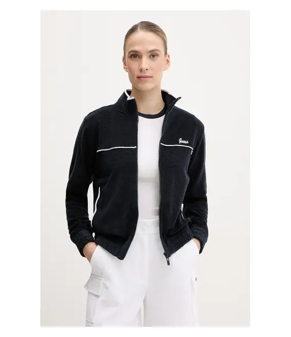 Μπλούζα Guess ASTER χρώμα: ναυτικό μπλε, V5GQ02 KCQV1
